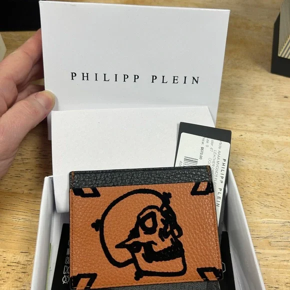 PHILIPP PLEIN credit card holder